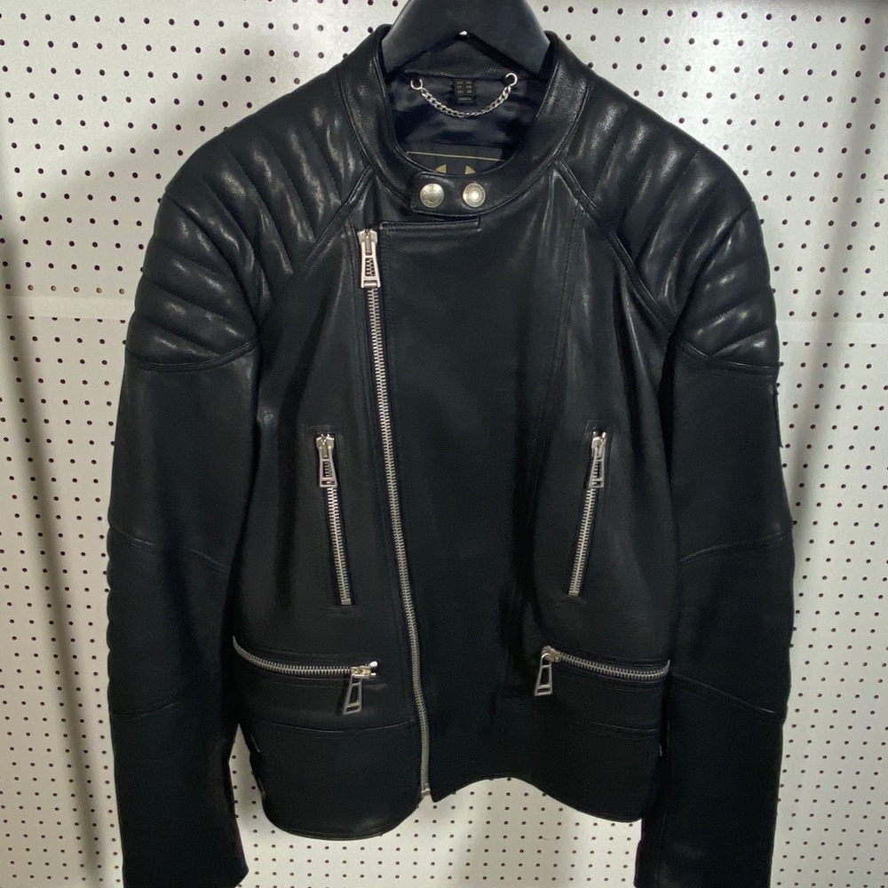 Belstaff men Moto leather jacket (48EU)